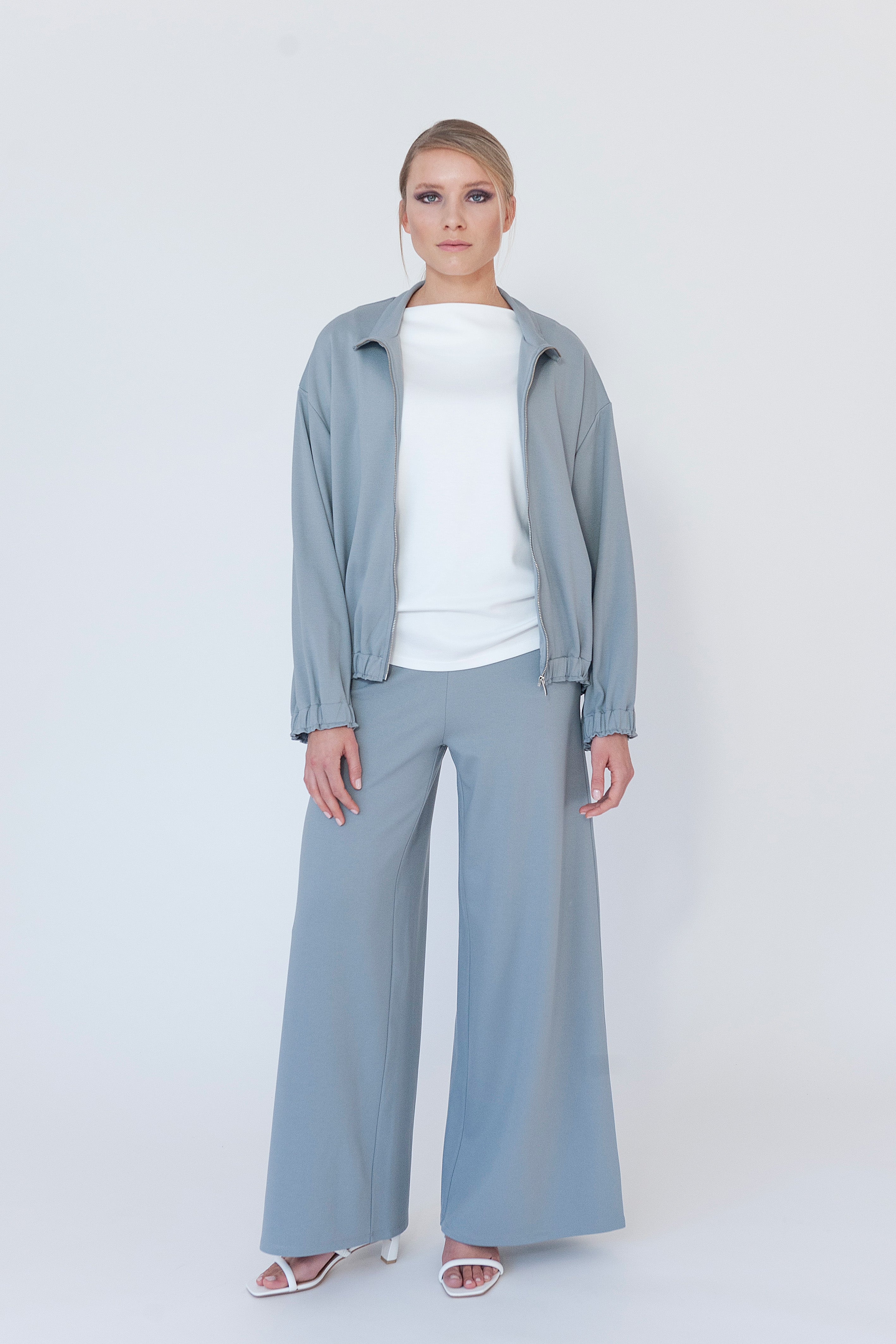 Blousen Zip Code 127 WARM METAL