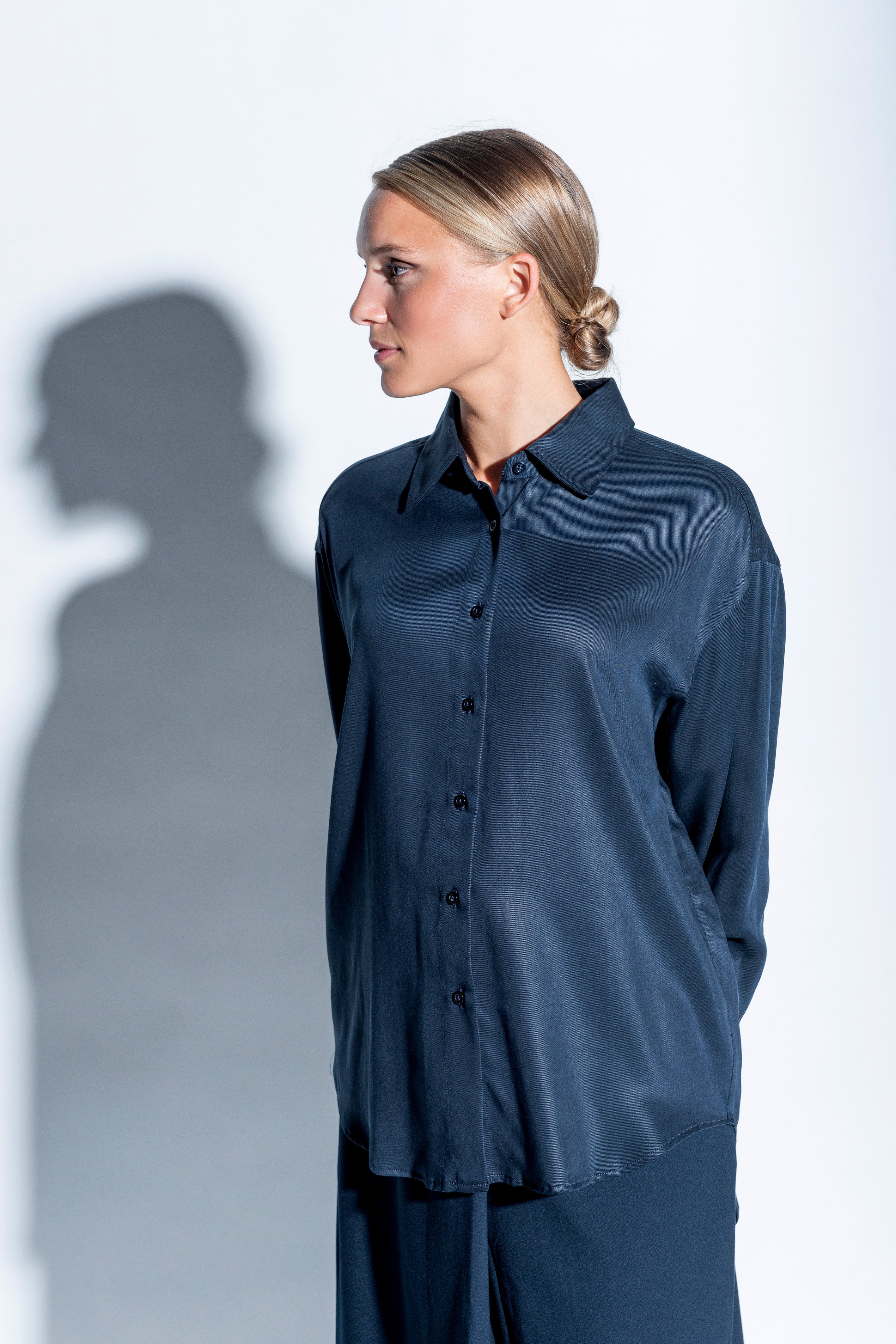 oversized Bluse Code 83 Navy