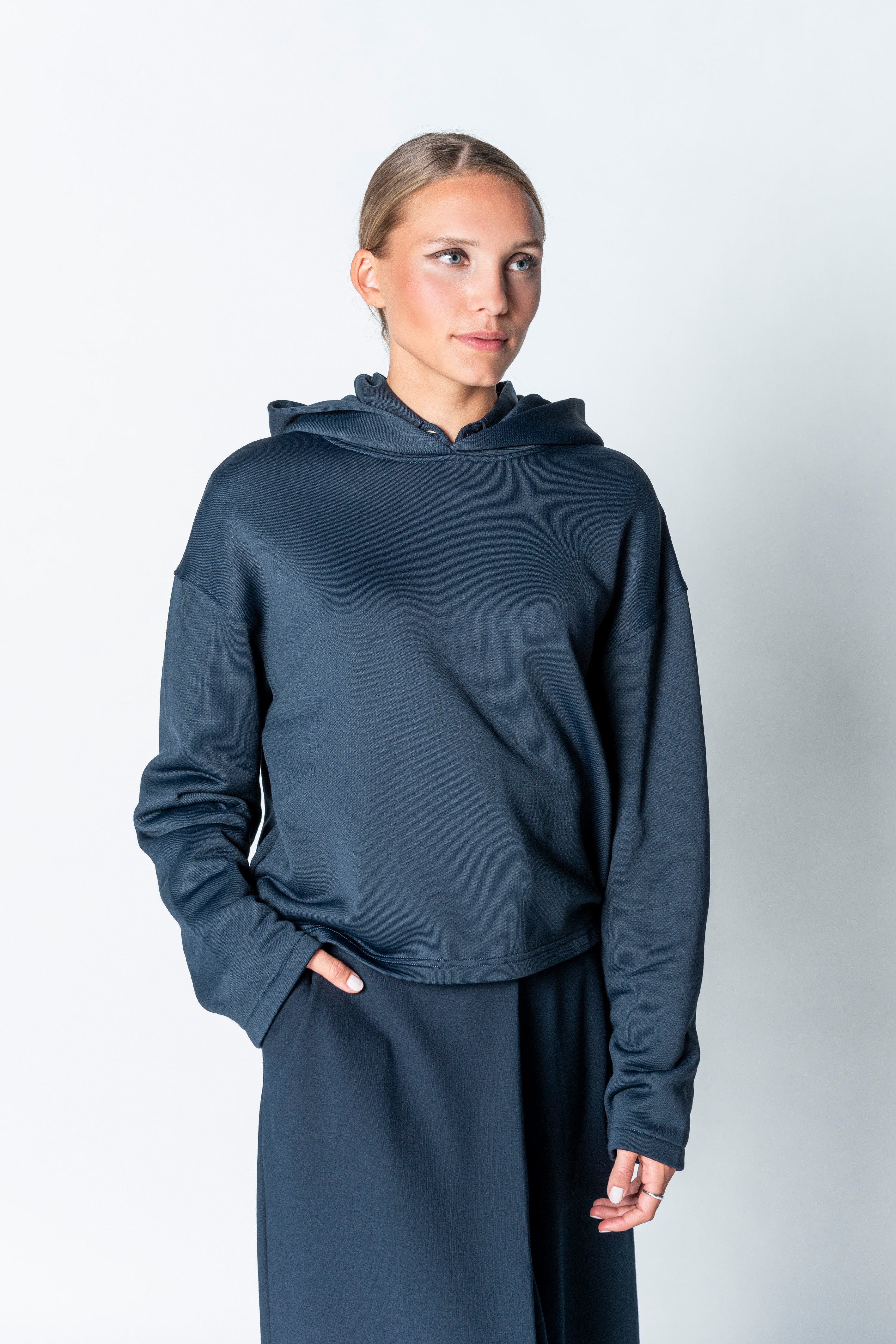 Kapuzen Sweat Code 92 Navy